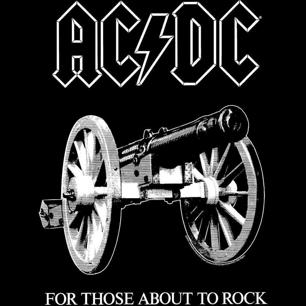 AC/DC About To Rock Unisex Graphic T-Shirt - Vintage Rock Band Tee