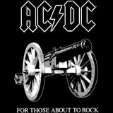 AC/DC About To Rock Unisex Graphic T-Shirt - Vintage Rock Band Tee