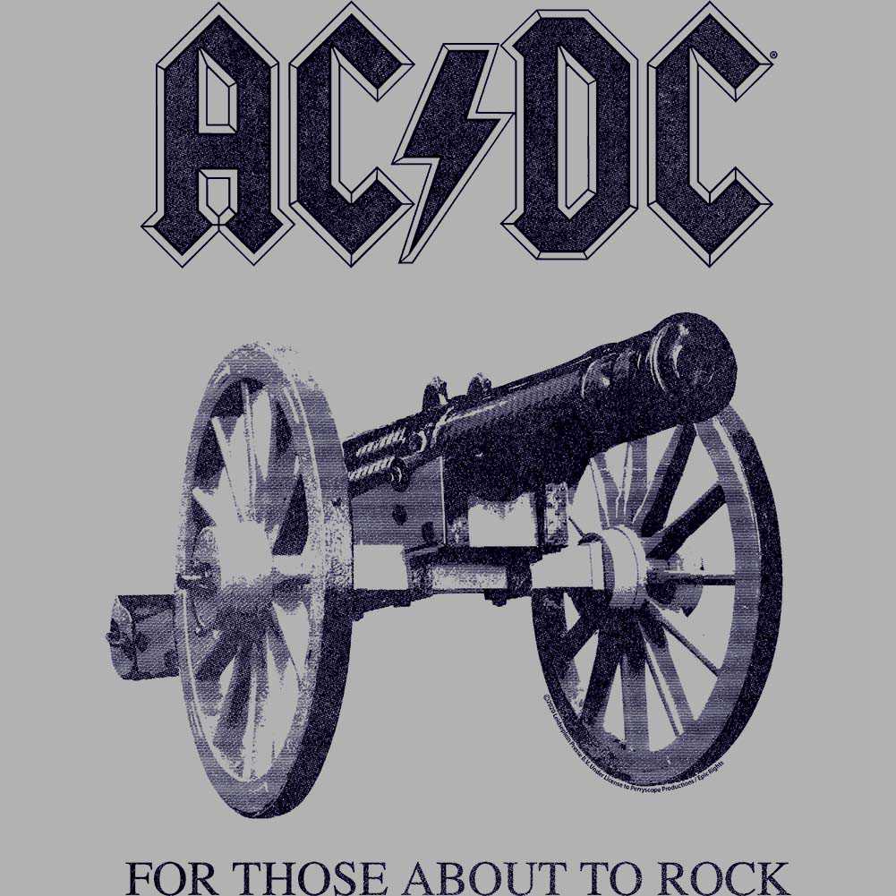 AC/DC About To Rock Again Adult Woman Tank Top - Retro Rock Music Clothing - Concert Lover Gift Idea
