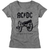 AC/DC About To Rock Again Adult Graphic T-Shirt - Retro Rock Music Clothing - Concert Lover Gift Idea