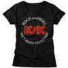AC/DC Noise Pollution Adult Graphic T-Shirt - Retro Rock Music Clothing - Concert Lover Gift Idea