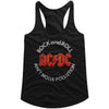 AC/DC Noise Pollution Adult Woman Tank Top - Retro Rock Music Clothing - Concert Lover Gift Idea