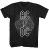 AC/DC Let There Be Rock Adult Graphic T-Shirt - Retro Rock Music Clothing - Concert Lover Gift Idea