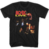 AC/DC Live Album Graphic T-Shirt - Official Classic Rock Band Concert Tee