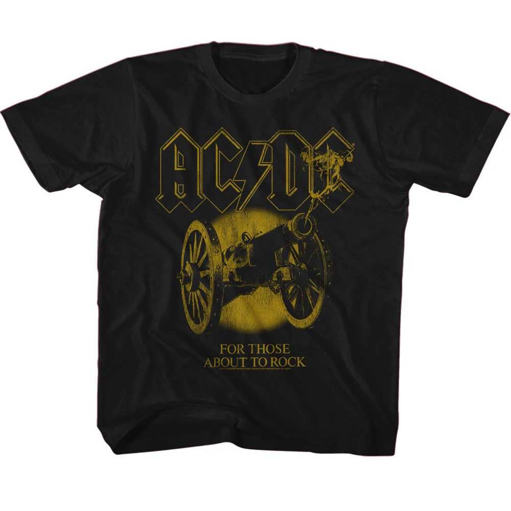 AC/DC For Those About to Rock Kids Graphic T-Shirt - Youth Band Tee