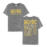 AC/DC Highway to Hell 1979 Tour Graphic T-Shirt - Official Two-Sided Band Concert Tee