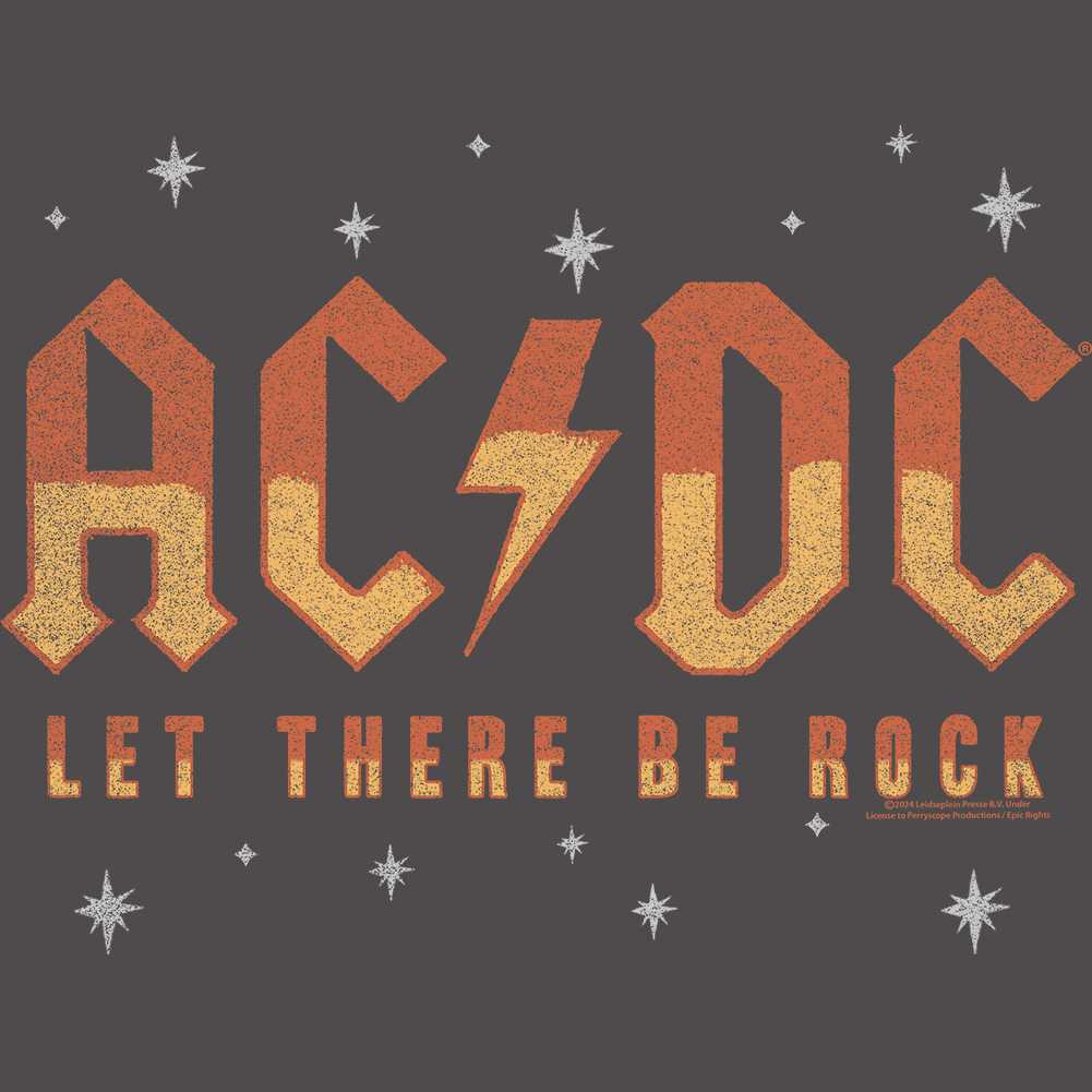 AC/DC Let There Be Rock Graphic T-Shirt - Official Two-Sided Band Tee