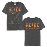 AC/DC Let There Be Rock Graphic T-Shirt - Official Two-Sided Band Tee