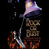 AC/DC Rock or Bust Graphic T-Shirt - Official Two-Sided World Tour Band Tee