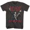 AC/DC Who Made Who Adult Graphic T-Shirt - Retro Rock Music Clothing - Concert Lover Gift Idea