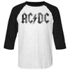 AC/DC Distressed Logo Adult Graphic T-Shirt - Retro Rock Music Clothing - Concert Lover Gift Idea