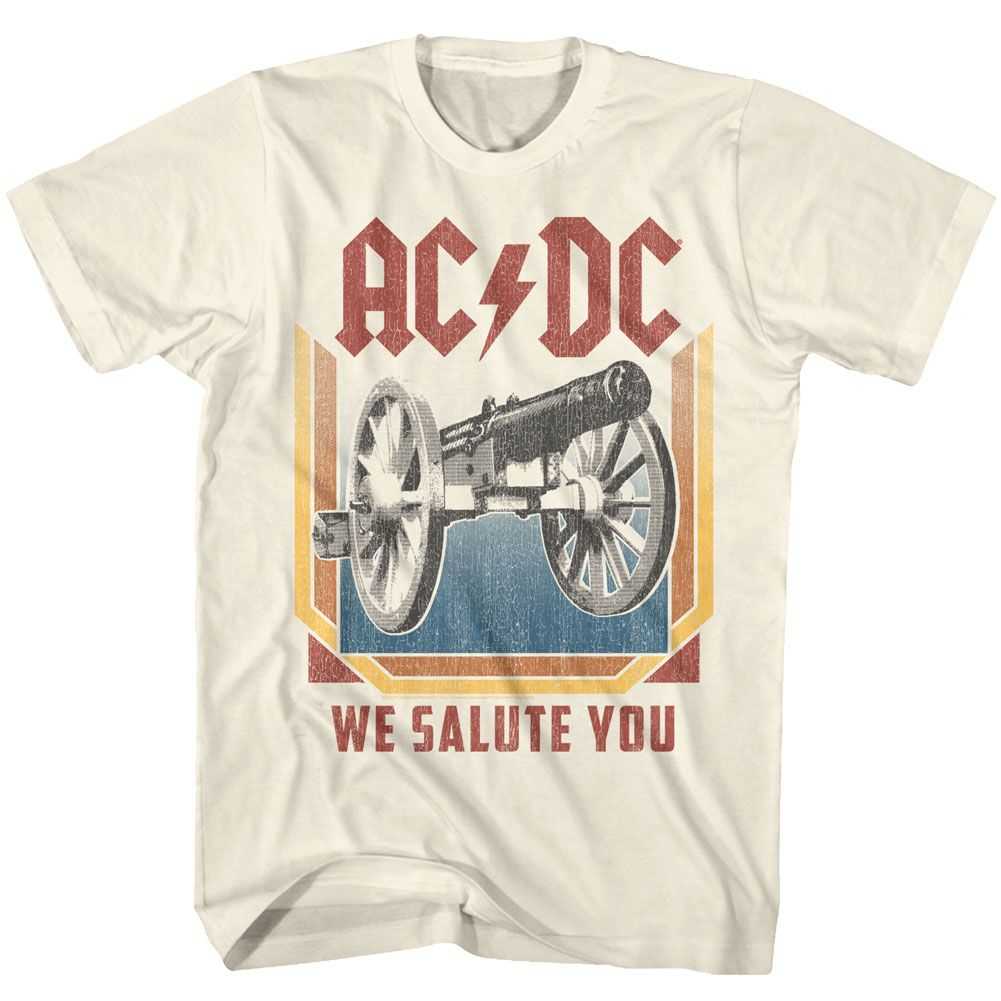 AC/DC For Those About To Rock Adult Graphic T-Shirt - Retro Rock Music Clothing - Concert Lover Gift Idea