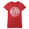 AC/DC Rock And Roll Train Adult Graphic T-Shirt - Retro Rock Music Clothing - Concert Lover Gift Idea
