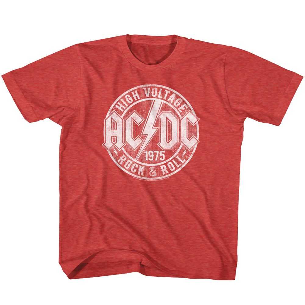 AC/DC R&R Graphic Tee - Vintage Hard Rock Concert Apparel - Kids Music Fan Gift