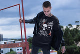 Alice Cooper Hooded Skull Graphic T-Shirt - Classic Rock Music Clothing - Vintage Concert Lover Gift Idea