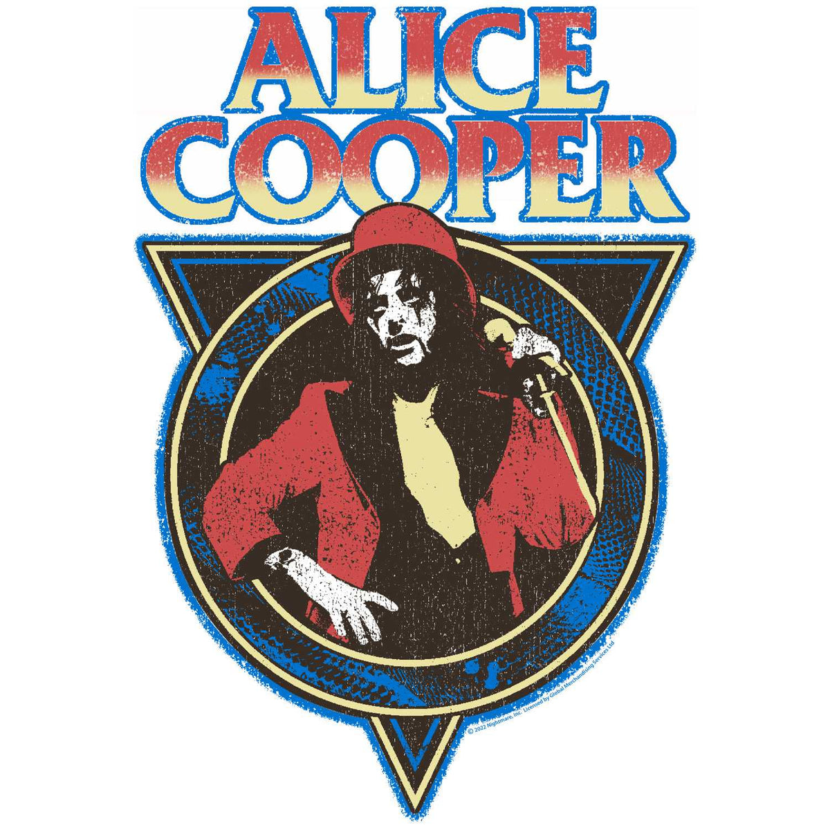 Alice Cooper WWAC Graphic T-Shirt - Classic Rock Music Clothing - Vintage Concert Lover Gift Idea