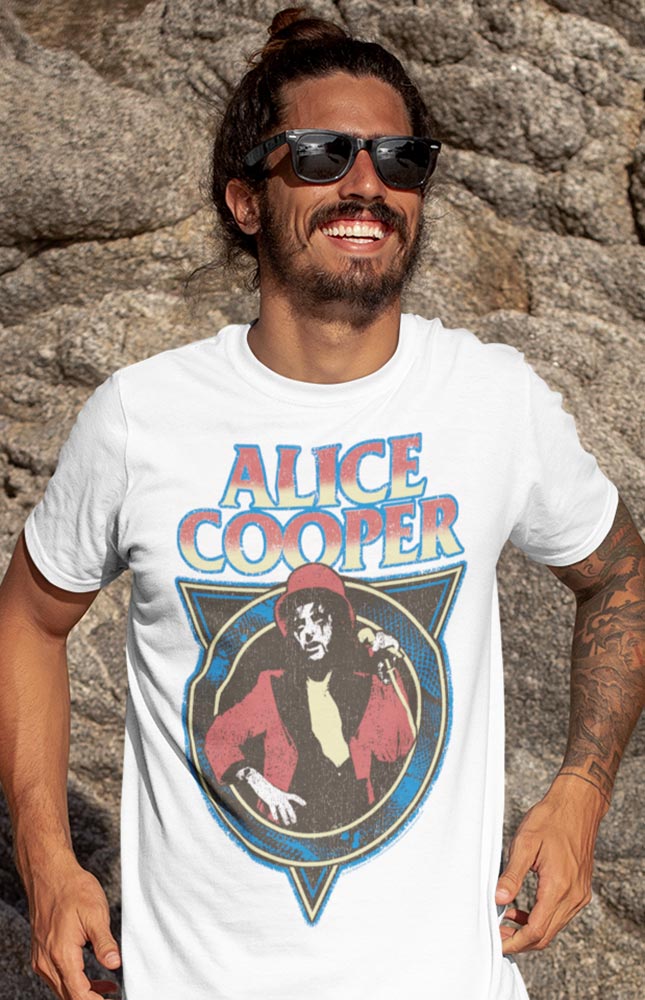 Alice Cooper WWAC Graphic T-Shirt - Classic Rock Music Clothing - Vintage Concert Lover Gift Idea