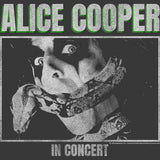 Alice Cooper In Concert Ladies Graphic Tank Top - Classic Rock Music Clothing - Vintage Concert Lover Gift Idea