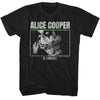 Alice Cooper-In Concert Graphic T-Shirt - Classic Rock Music Clothing - Vintage Concert Lover Gift Idea