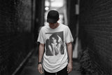 Alice Cooper-BW Graphic T-Shirt - Classic Rock Music Clothing - Vintage Concert Lover Gift Idea