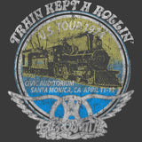 Aerosmith Rollin Youth Graphic T-Shirt - Retro Rock Music Clothing - Young Concert Lover Gift Idea