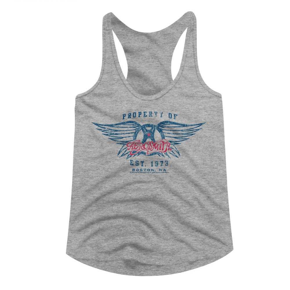 Aerosmith Est 1973 Ladies Graphic Tank Top - Classic Rock Music Clothing - Vintage Concert Lover Gift Idea
