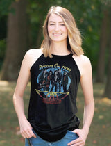 Aerosmith Dream On Ladies Graphic Tank Top - Classic Rock Music Clothing - Vintage Concert Lover Gift Idea