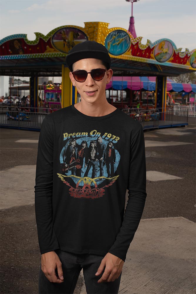 Aerosmith Dream On Graphic Sweatshirt - Classic Rock Music Clothing - Vintage Concert Lover Gift Idea