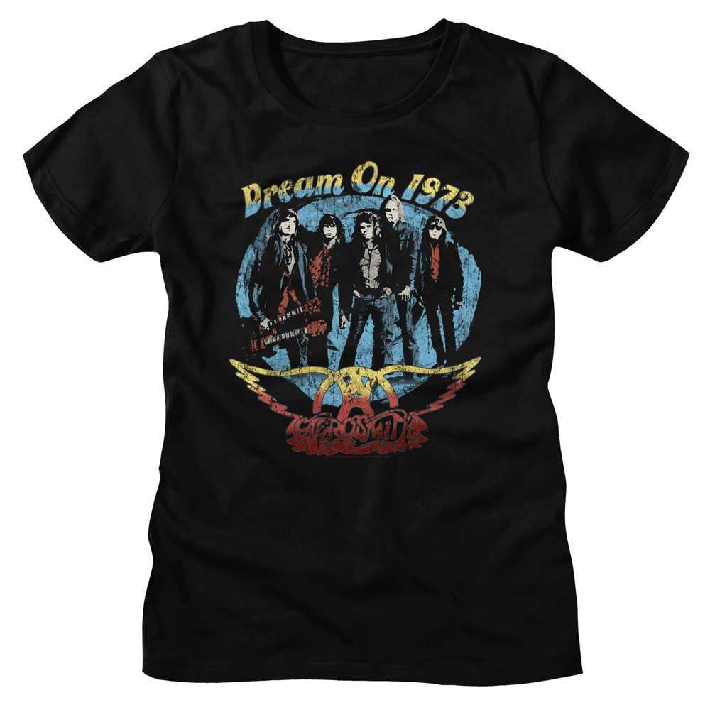 Aerosmith Dream On Graphic T-Shirt - Classic Rock Music Clothing - Vintage Concert Lover Gift Idea