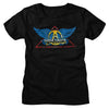 Aerosmith Logo Graphic T-Shirt - Classic Rock Music Clothing - Vintage Concert Lover Gift Idea