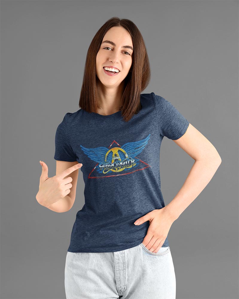 Aerosmith Graphic T-Shirt - Classic Rock Music Clothing - Vintage Concert Lover Gift Idea
