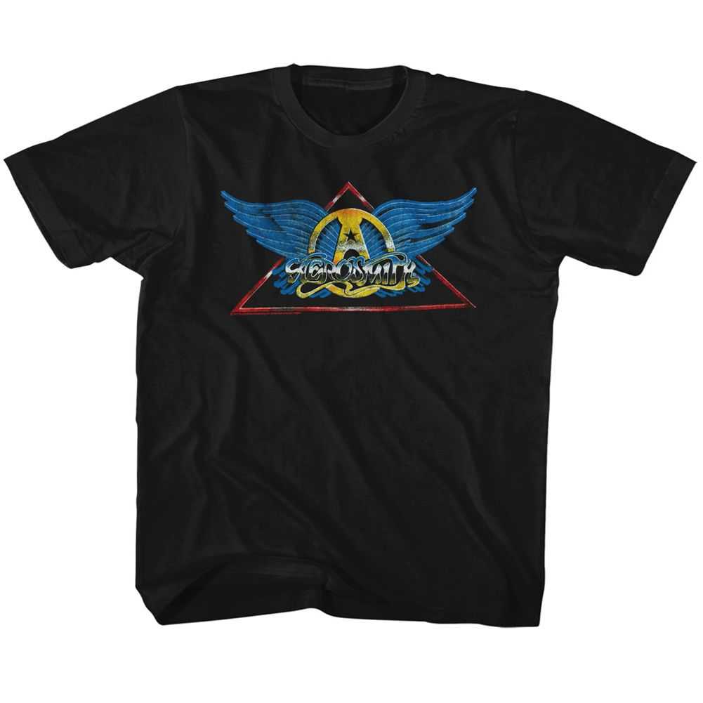Aerosmith Youth Graphic T-Shirt - Retro Rock Music Clothing - Young Concert Lover Gift Idea