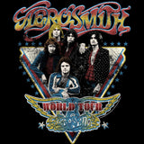 Aerosmith World Tour Ladies Graphic Tank Top - Classic Rock Music Clothing - Vintage Concert Lover Gift Idea