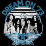 Aerosmith Dream On Blue and White Youth Graphic T-Shirt - Classic Rock Music Clothing - Vintage Concert Lover Gift Idea