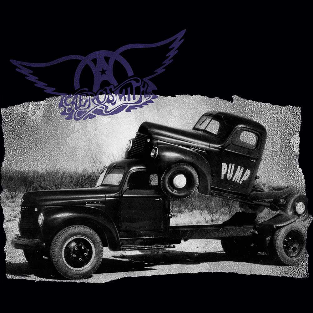 Aerosmith Pump Album 2-Sided Graphic T-Shirt - Classic Rock Music Clothing - Vintage Concert Lover Gift Idea