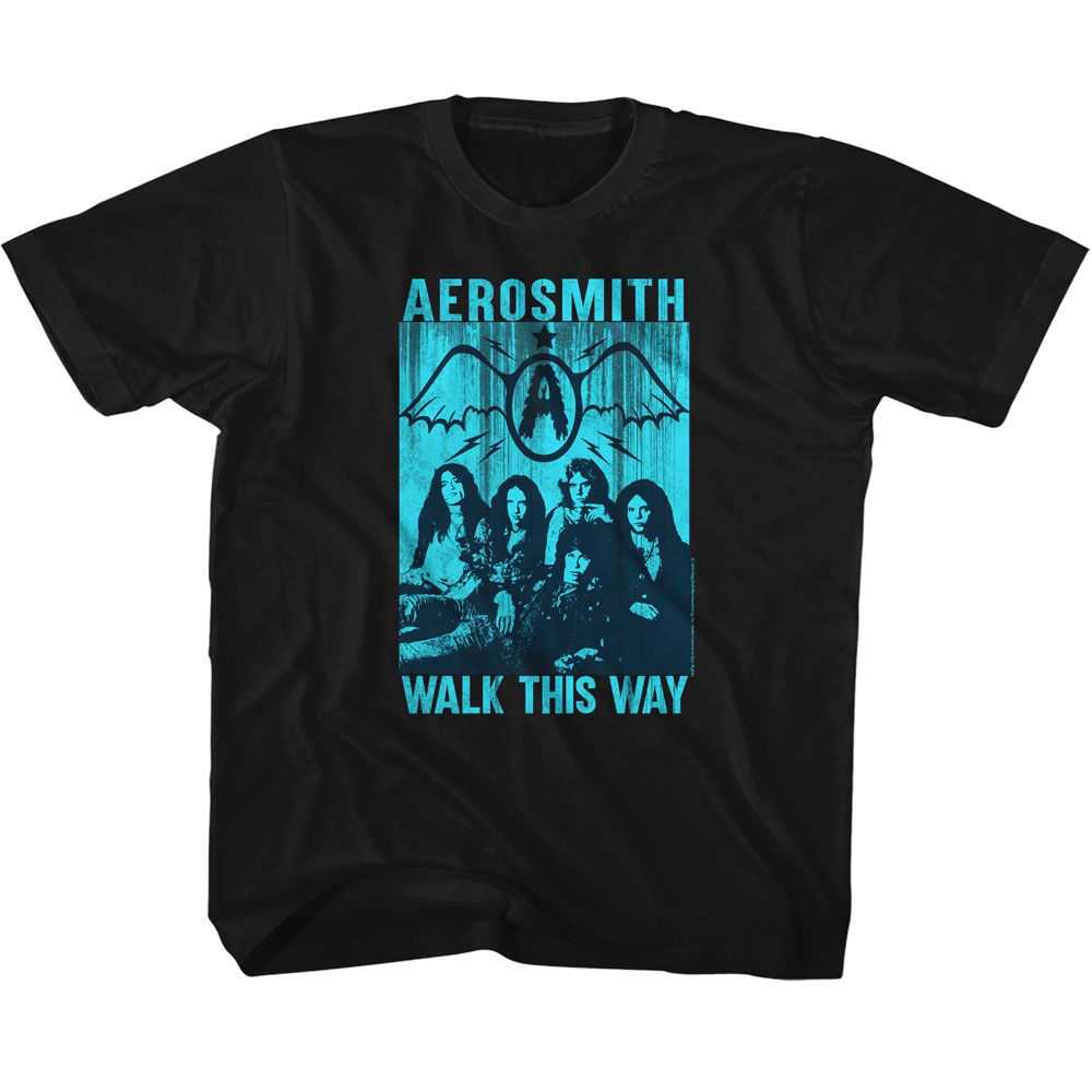 Aerosmith Aero This Way2 Youth Graphic T-Shirt - Classic Rock Music Clothing - Vintage Concert Lover Gift Idea