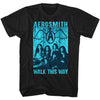 Aerosmith Aero This Way2 Graphic T-Shirt - Classic Rock Music Clothing - Vintage Concert Lover Gift Idea