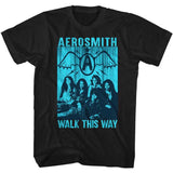 Aerosmith Aero This Way2 Graphic T-Shirt - Classic Rock Music Clothing - Vintage Concert Lover Gift Idea