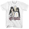 Aerosmith Cartoons Graphic T-Shirt - Classic Rock Music Clothing - Vintage Concert Lover Gift Idea