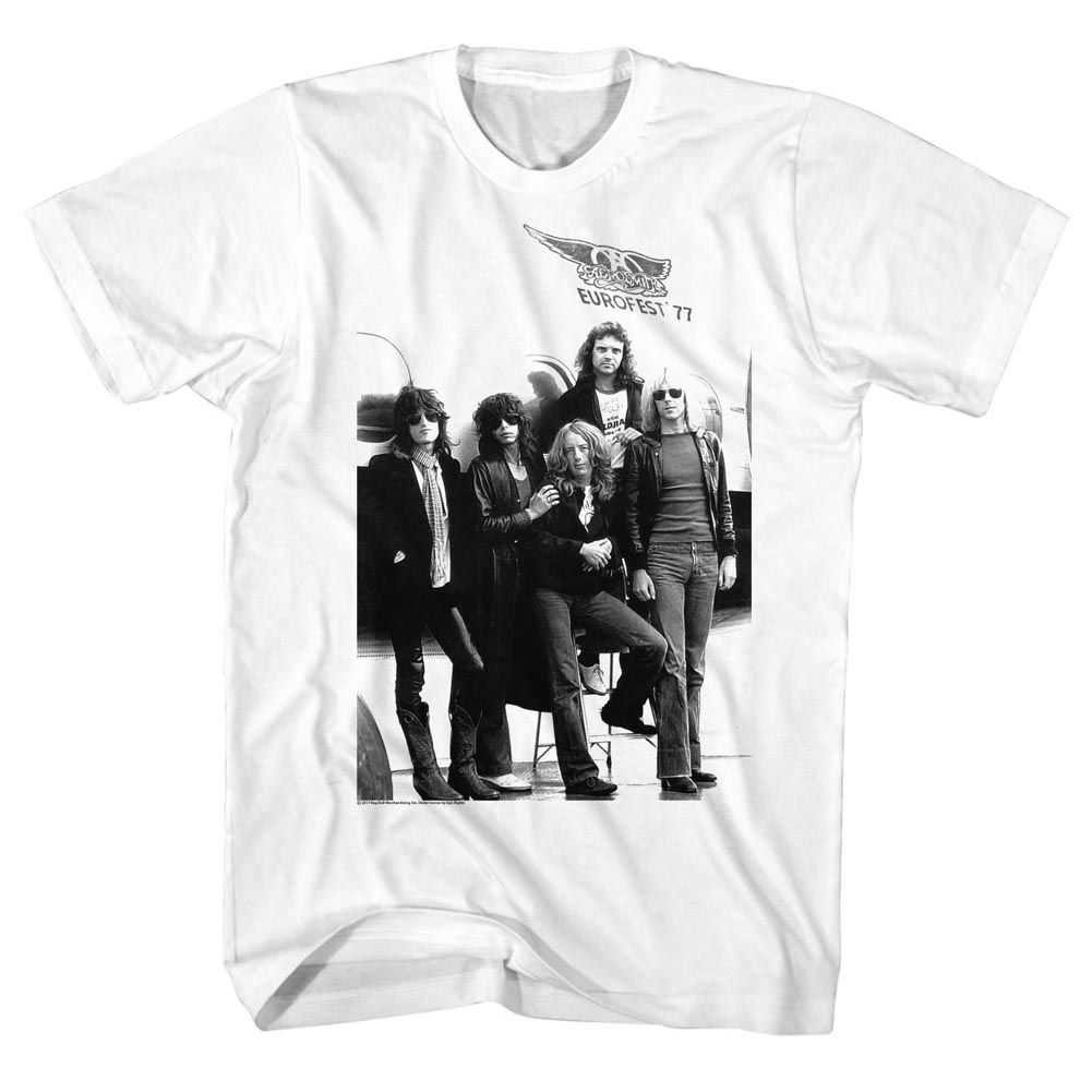 Aerosmith Aeroplane2 Graphic T-Shirt - Classic Rock Music Clothing - Vintage Concert Lover Gift Idea