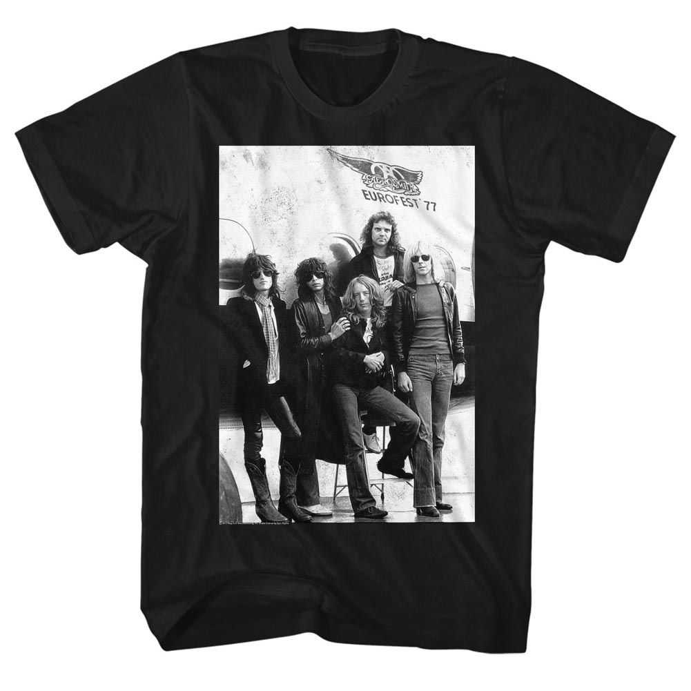 Aerosmith Aeroplane2 Graphic T-Shirt - Classic Rock Music Clothing - Vintage Concert Lover Gift Idea