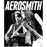 Aerosmith BW Graphic T-Shirt - Classic Rock Music Clothing - Vintage Concert Lover Gift Idea