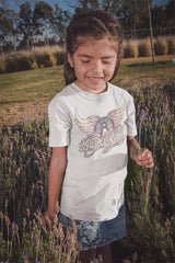 Aerosmith Faded Pinks Youth Graphic T-Shirt - Classic Rock Music Clothing - Vintage Concert Lover Gift Idea