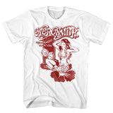 Aerosmith Permanentvacation Graphic T-Shirt - Classic Rock Music Clothing - Vintage Concert Lover Gift Idea