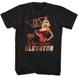 Aerosmith Love In An Elevator Graphic T-Shirt - Classic Rock Music Clothing - Vintage Concert Lover Gift Idea