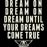 Aerosmith Dreamon 2-Sided Graphic T-Shirt - Classic Rock Music Clothing - Vintage Concert Lover Gift Idea