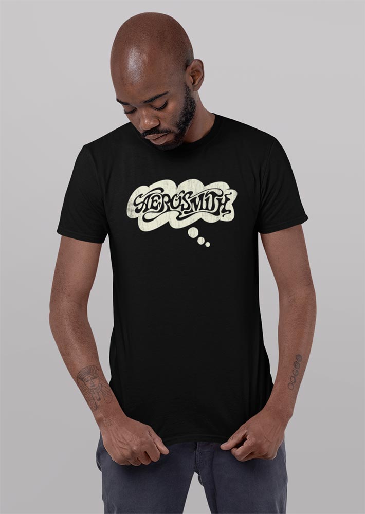 Aerosmith Dreamon 2-Sided Graphic T-Shirt - Classic Rock Music Clothing - Vintage Concert Lover Gift Idea