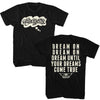 Aerosmith Dreamon 2-Sided Graphic T-Shirt - Classic Rock Music Clothing - Vintage Concert Lover Gift Idea