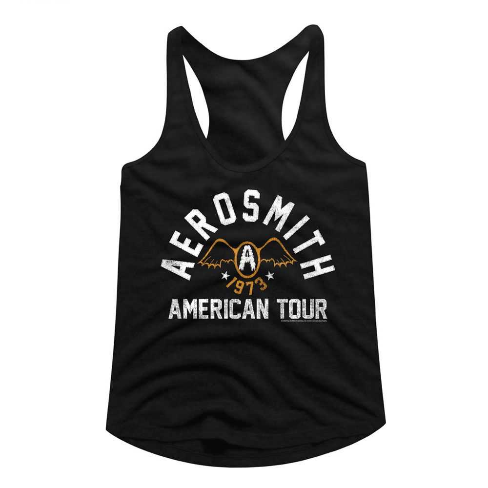 Aerosmith Seventythree Ladies Graphic Tank Top - Classic Rock Music Clothing - Vintage Concert Lover Gift Idea