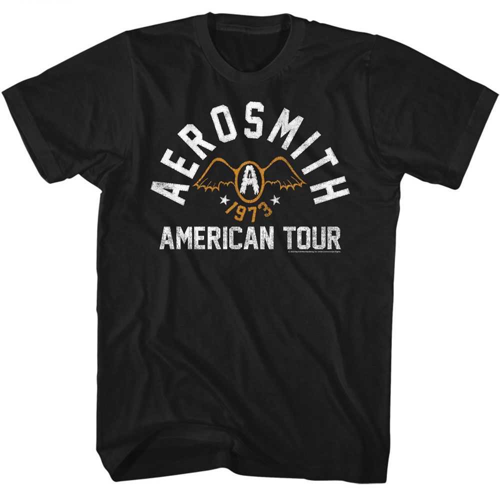 Aerosmith Seventythree Graphic T-Shirt - Classic Rock Music Clothing - Vintage Concert Lover Gift Idea